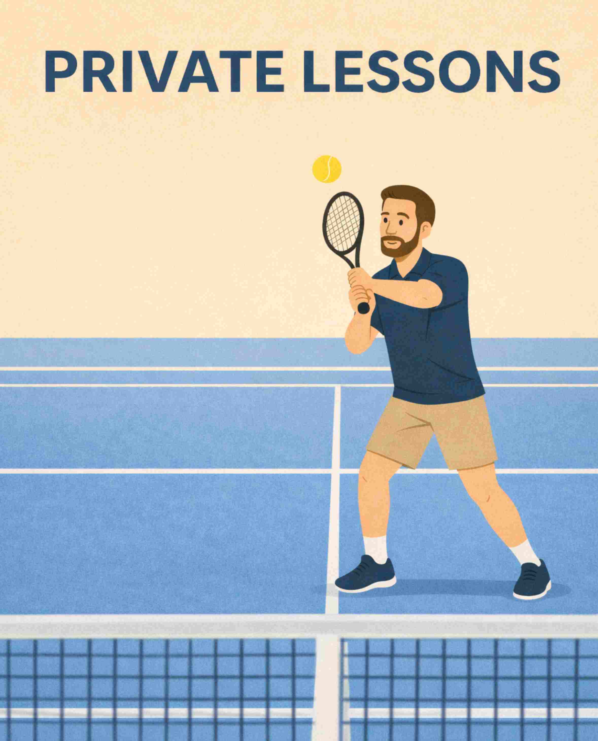 Private tennis coaching lesson at Flinders Park, Adelaide