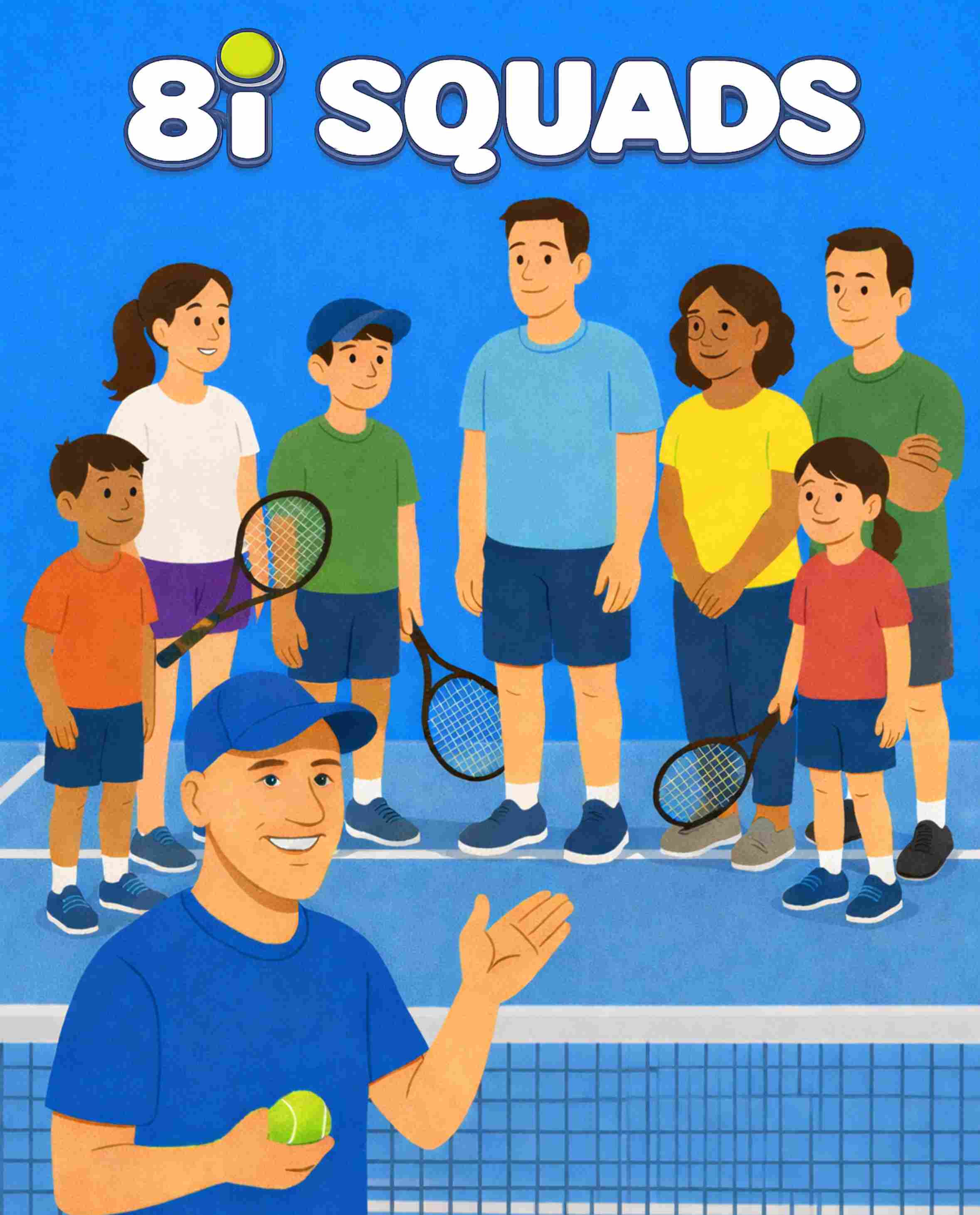 Tennis squad training sessions at Flinders Park, Adelaide